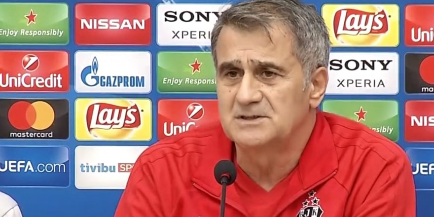 Şenol Güneş: "Pepe, Vida yok, Tosic de olmayacak."