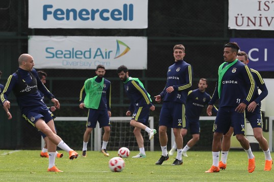 Fenerbahçe, Beşiktaş maçının hazırlıklarına başladı