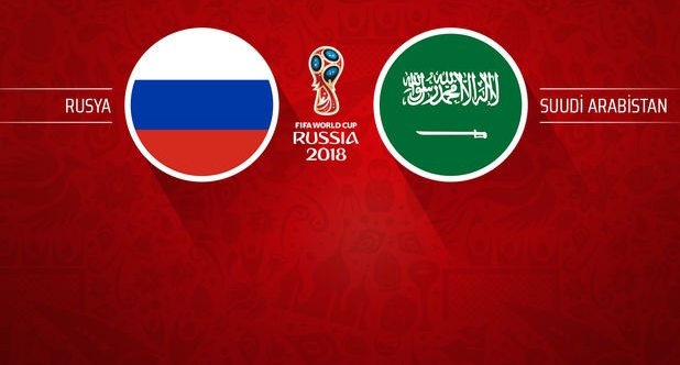 Rusya, Suudi Arabistan'ı 5 golle devirdi!