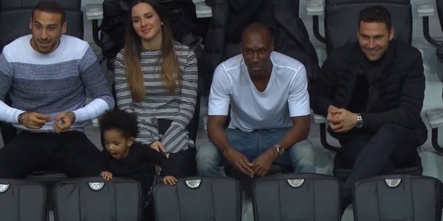 Beşiktaşlı futbolcular BJK Akatlar Arena'da!