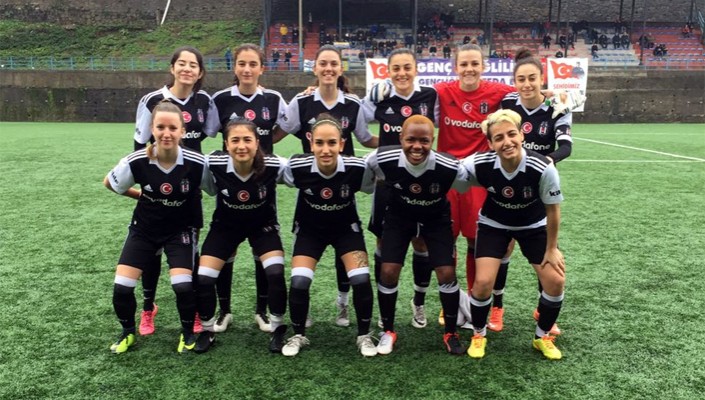 Beşiktaş, deplasmanda 5 golle kazandı