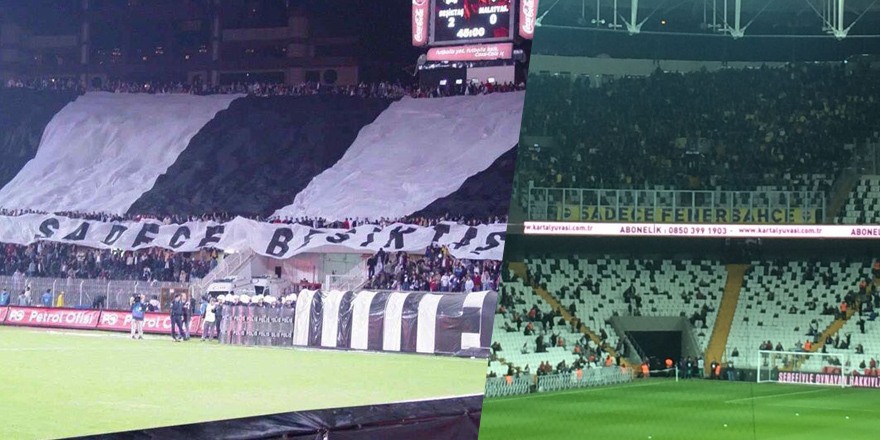 Tezahürattan sonra pankart!