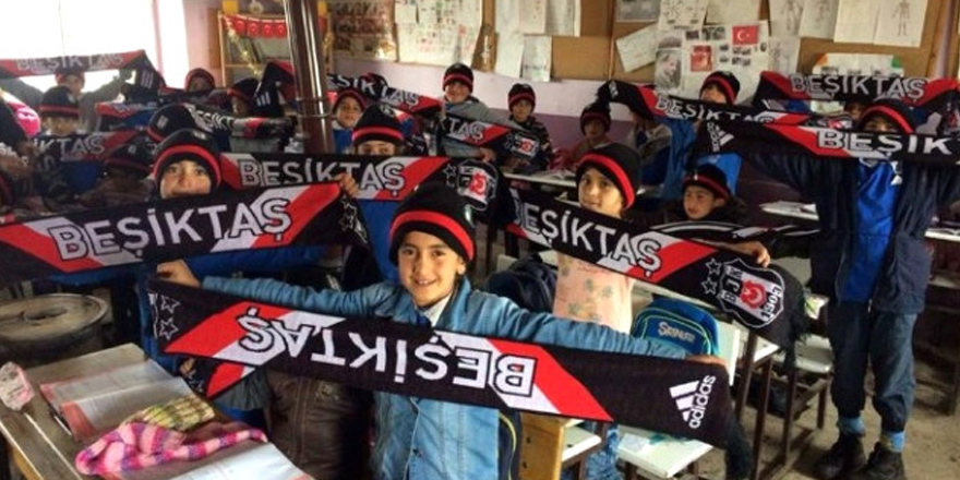 Beşiktaş'tan Kars'taki köy okullarına yardım