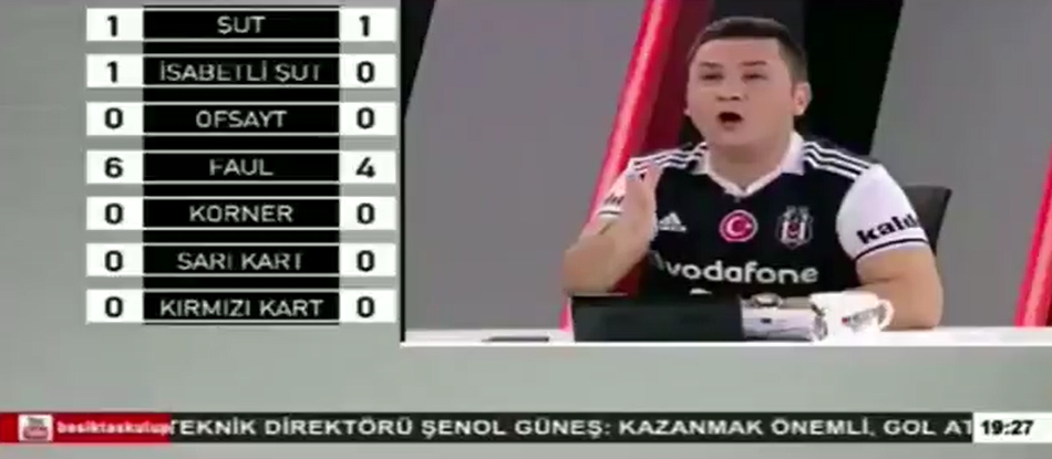 Talisca'nın golünden sonra BJK TV böyle coştu (VİDEO)