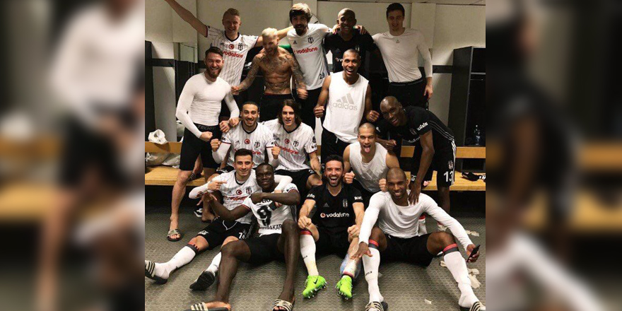 Beşiktaş'tan TT Arena'da galibiyet pozu