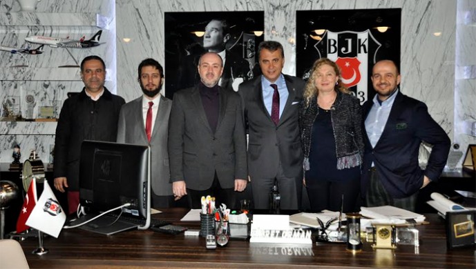 Yeşilay'dan Fikret Orman'a ziyaret
