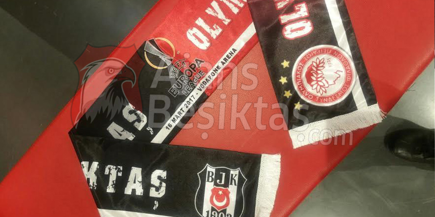 ÖZEL | Beşiktaş - Olympiakos atkıları satışta