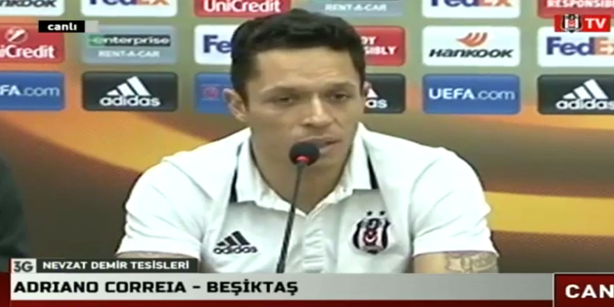 Adriano: "Zor bir maç olacak"