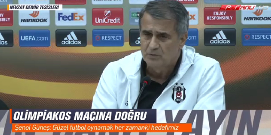 Şenol Güneş: "Düşündüğümüz yere gelebilmiş değiliz"