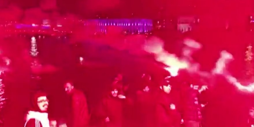 Lyon'a gece yarısı şoku! (VİDEO)
