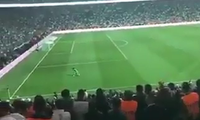 "Beraberliğe sevinecek değiliz" diyen Volkan'ın gol sevinci (VİDEO)