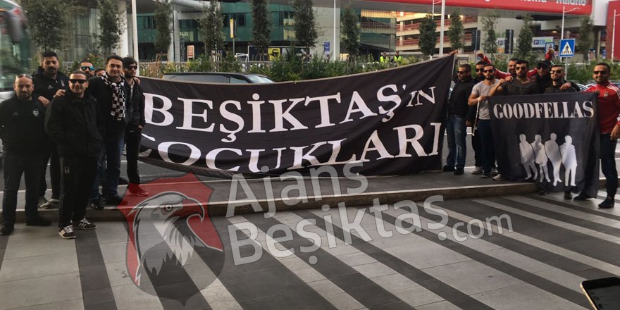Beşiktaş taraftarının İtalya seferi başladı