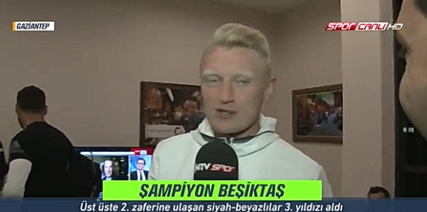 Beck, şampiyonluğu Türkçe anlattı!