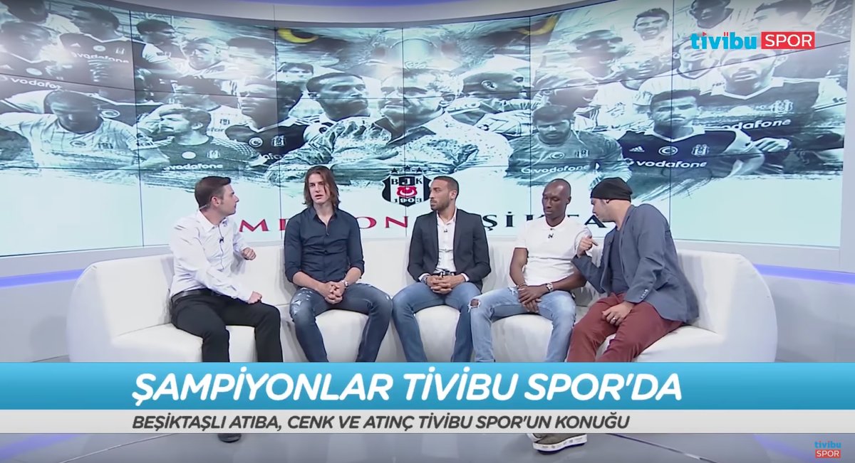Atiba, Cenk ve Atınç'tan şampiyonluk röportajı