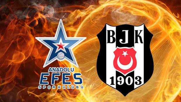 Anadolu Efes-Beşiktaş Sompo Japan maçı saat kaçta, hangi kanalda?