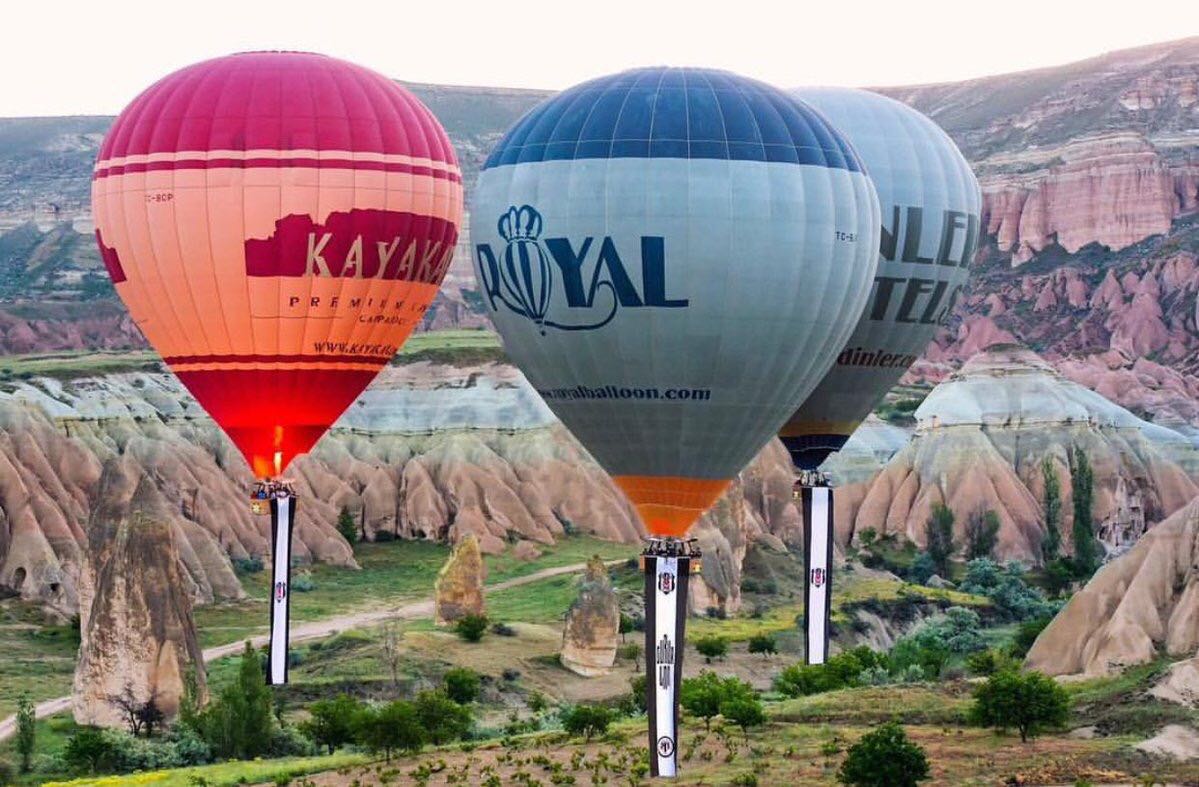 Denizden sonra, havada kutlama!