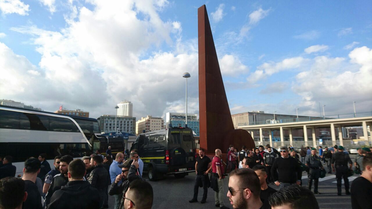 San Paolo'ya yolculuk başladı