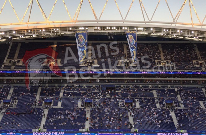 Porto'da tribünler boş kaldı